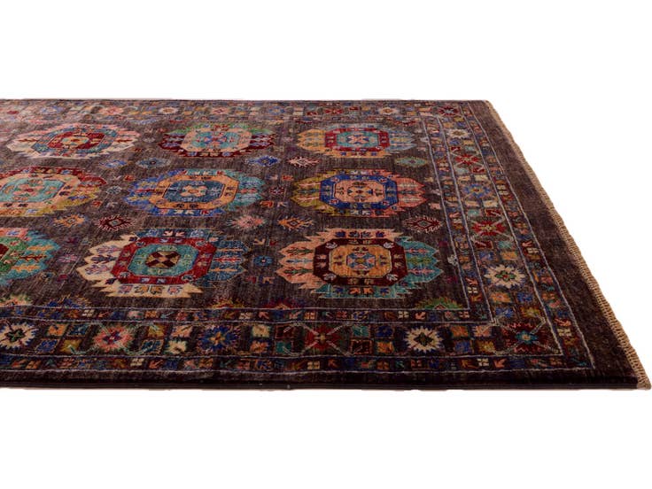 Detail image of 5' 3 x 7' Hand Knotted Ariana Ziegler Rug