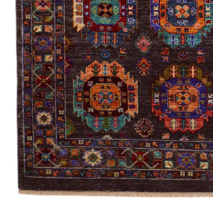 5' 3 x 7' Hand Knotted Ariana Ziegler Rug