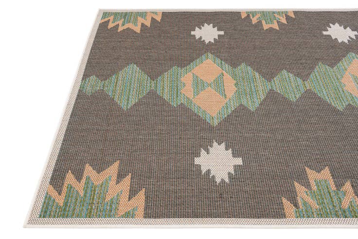 Detail image of 5' x 7' 5 Easy-Clean Baja Indoor / Outdoor Rug