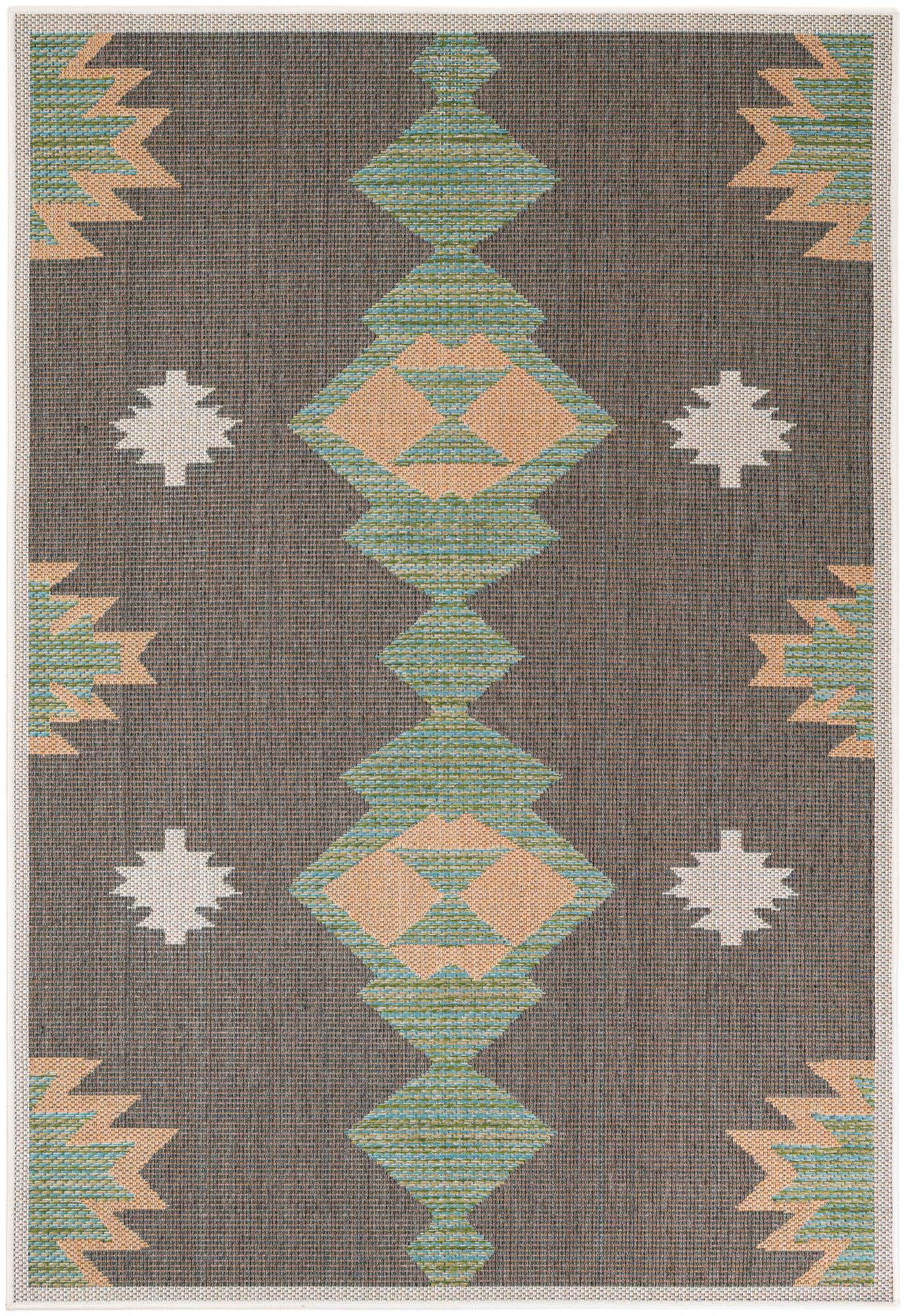 5' x 7' 5 Easy-Clean Baja Indoor / Outdoor Rug