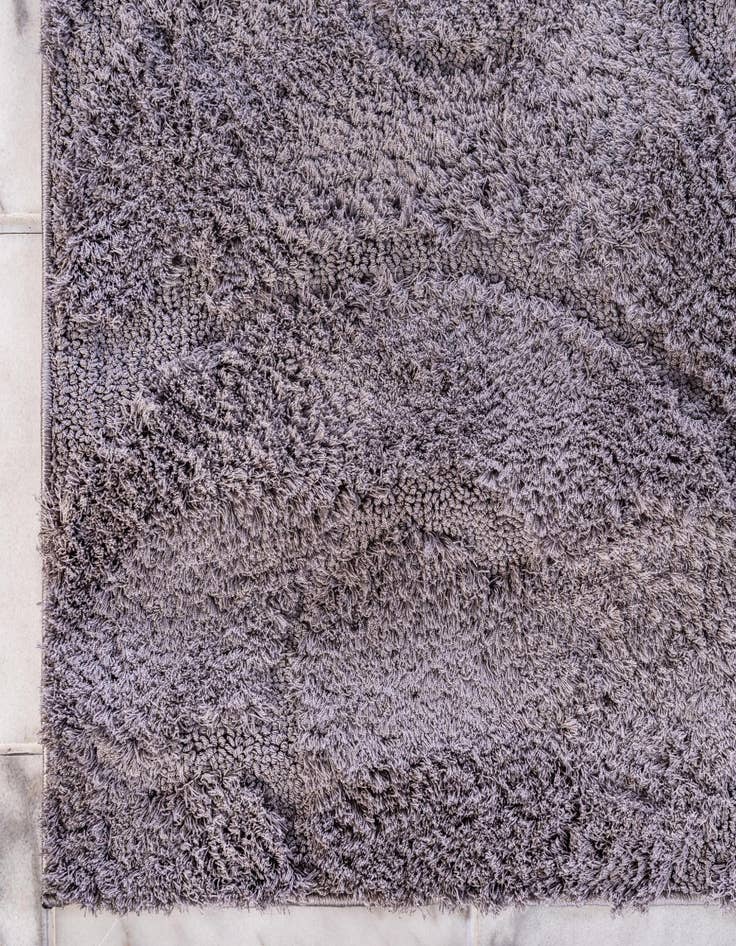 Detail image of 5' x 8' Botanical Shag Rug