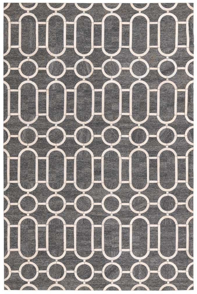 5' 5 x 8' 1 Cowhide Rug