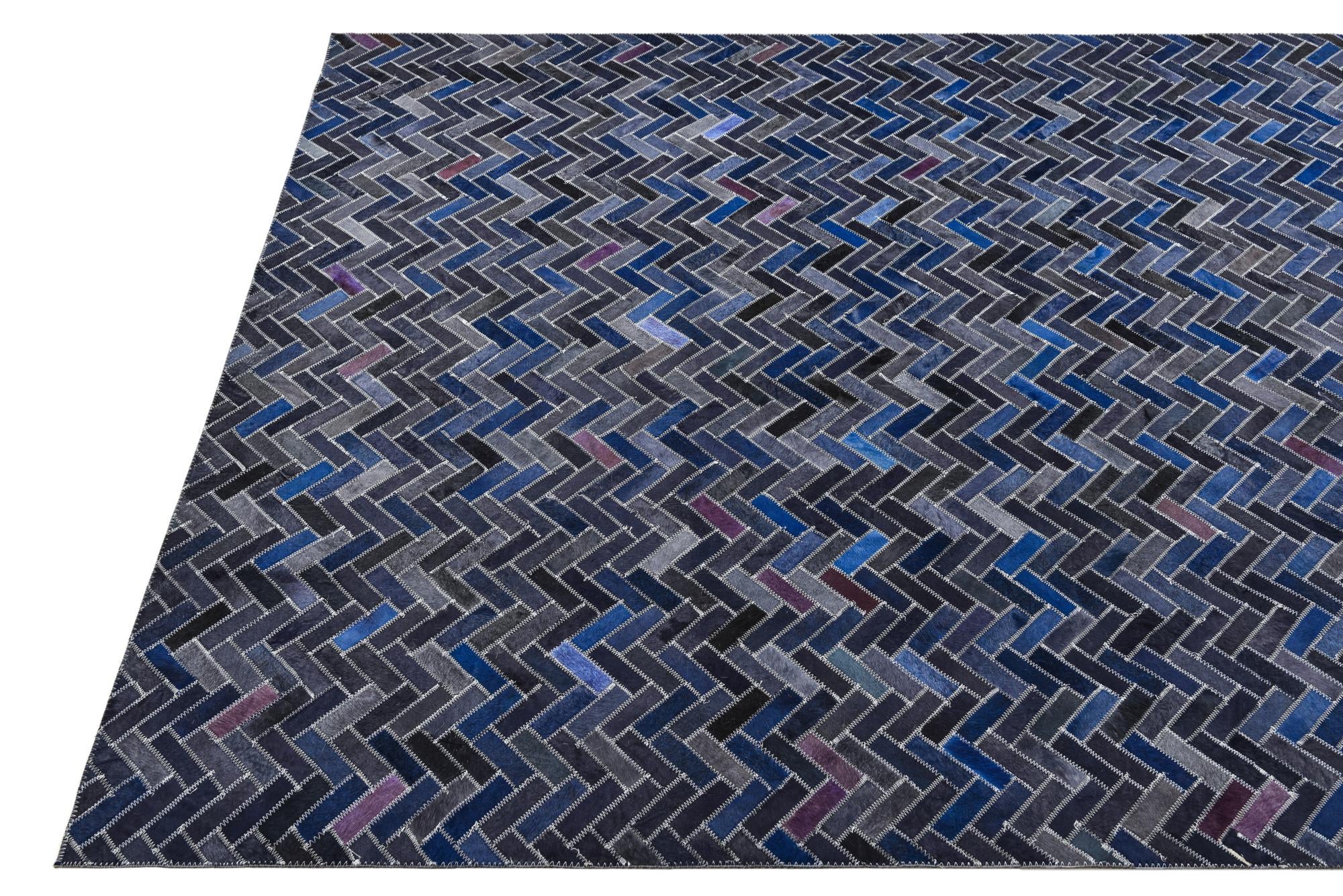 5' x 8' Cowhide Rug