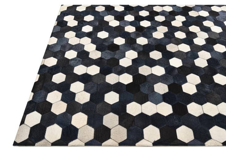 Detail image of 5' 1 x 8' Cowhide Rug