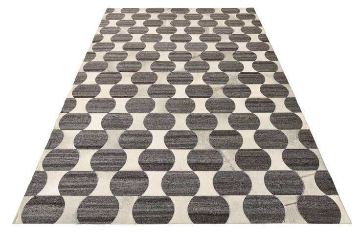 Detail image of 5' 3 x 8' Cowhide Rug
