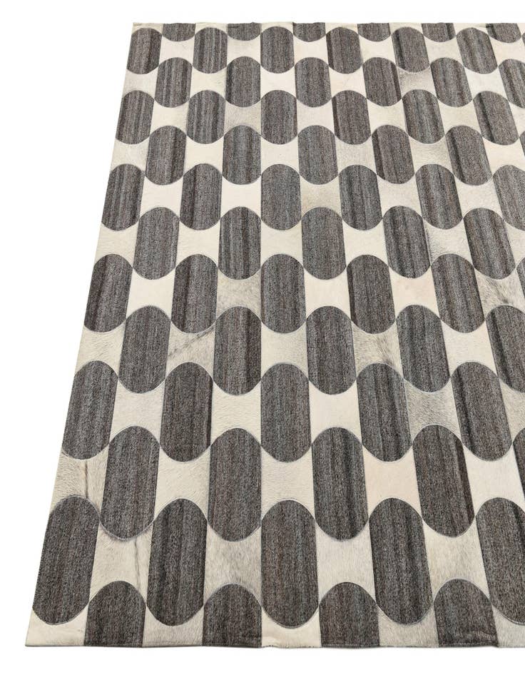 Detail image of 5' 3 x 8' Cowhide Rug