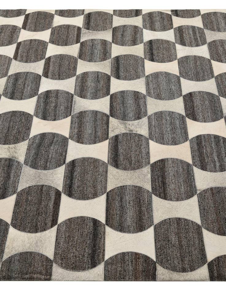 Detail image of 5' 3 x 8' Cowhide Rug