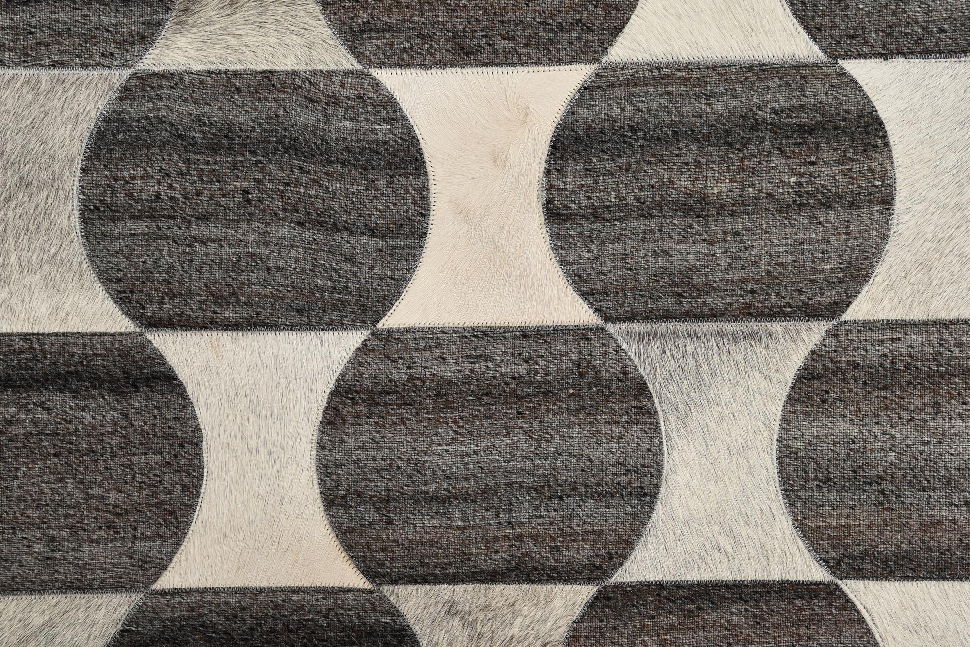 5' 3 x 8' Cowhide Rug