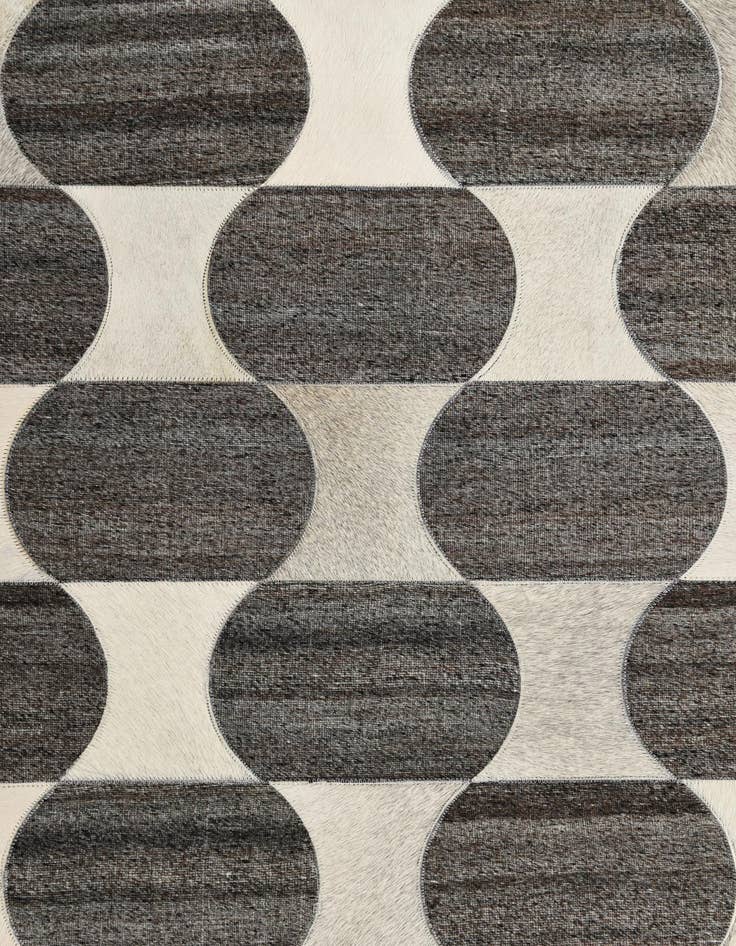 Detail image of 5' 3 x 8' Cowhide Rug