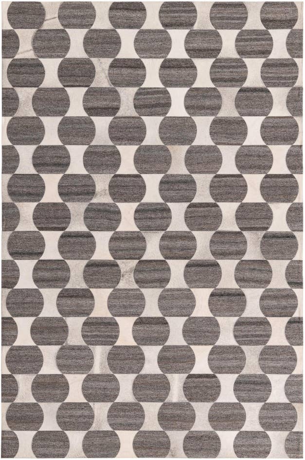 Detail image of 5' 3 x 8' Cowhide Rug