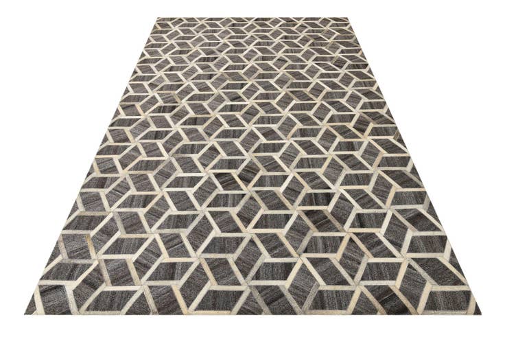 Detail image of 5' 1 x 8' 2 Cowhide Rug