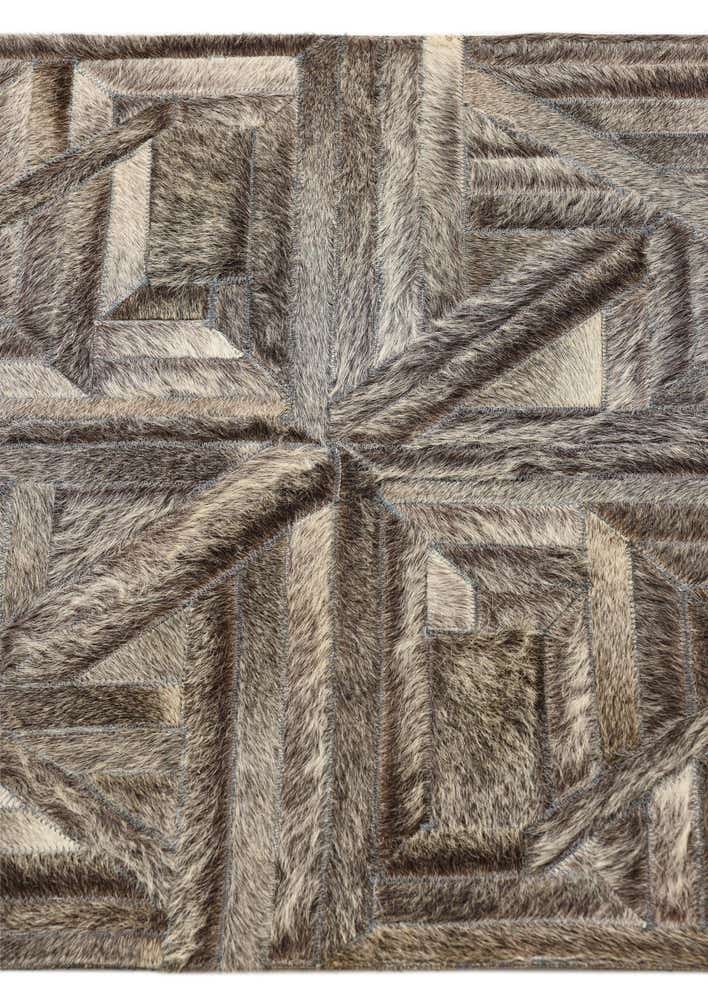 2' x 2' 10 Cowhide Rug