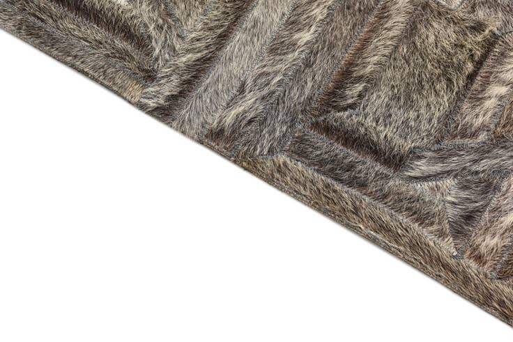 Detail image of 2' x 2' 10 Cowhide Rug