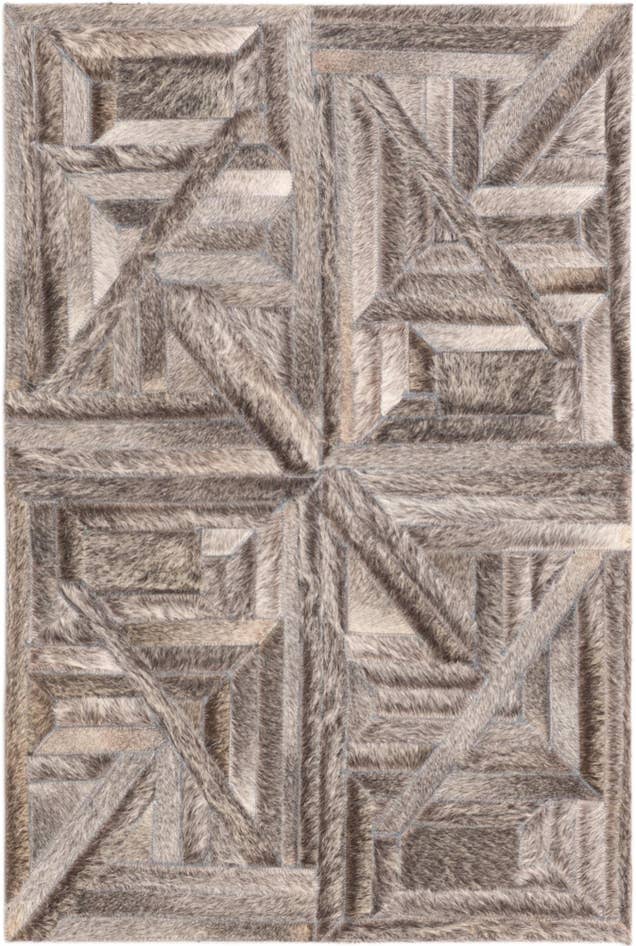 Detail image of 2' x 2' 10 Cowhide Rug
