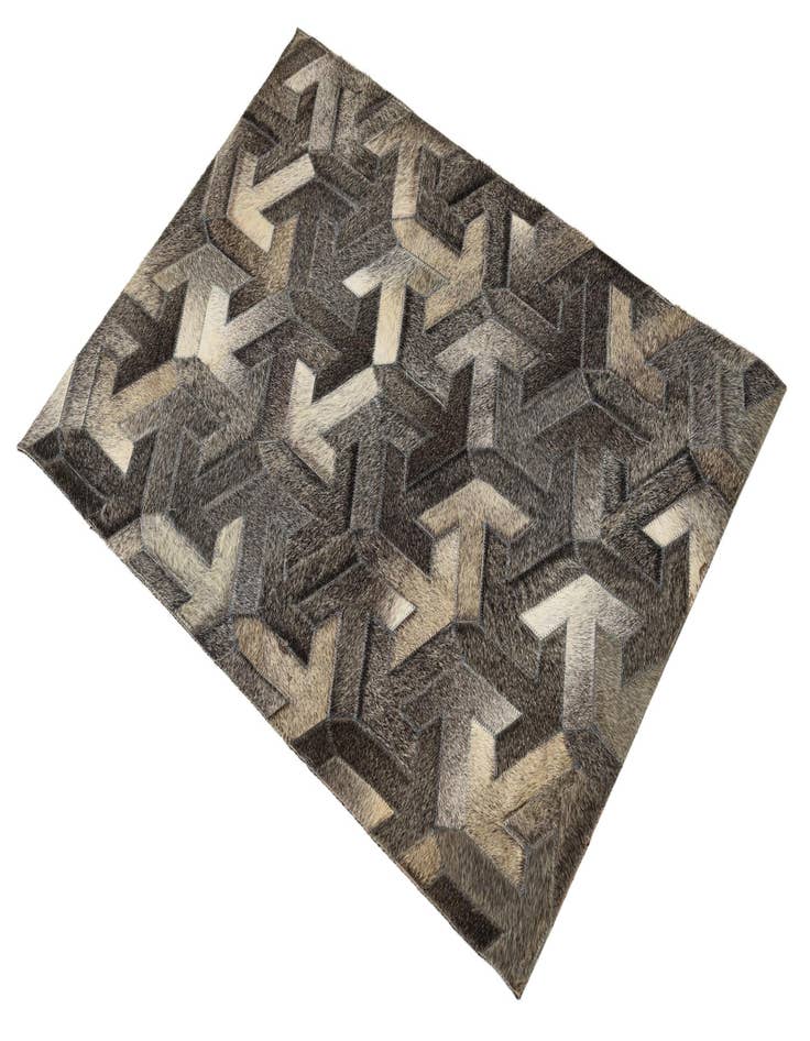 Detail image of 2' 1 x 3' Cowhide Rug