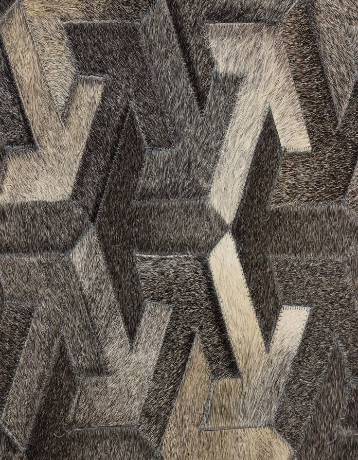 Detail image of 2' 1 x 3' Cowhide Rug