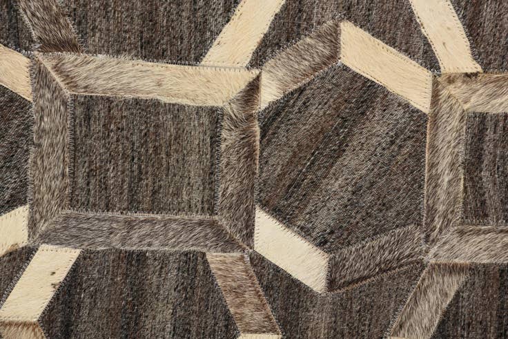 Detail image of 2' 2 x 3' 1 Cowhide Rug