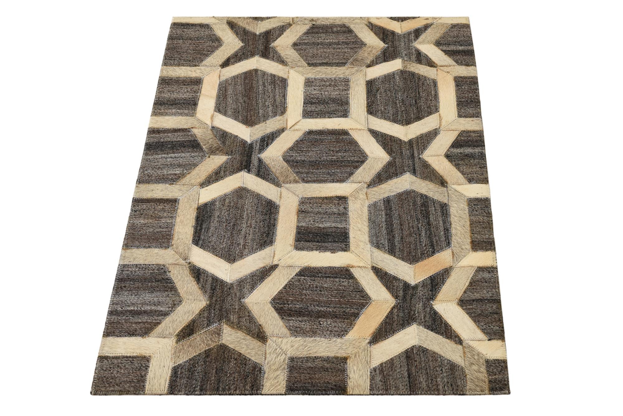 2' 2 x 3' 2 Cowhide Rug