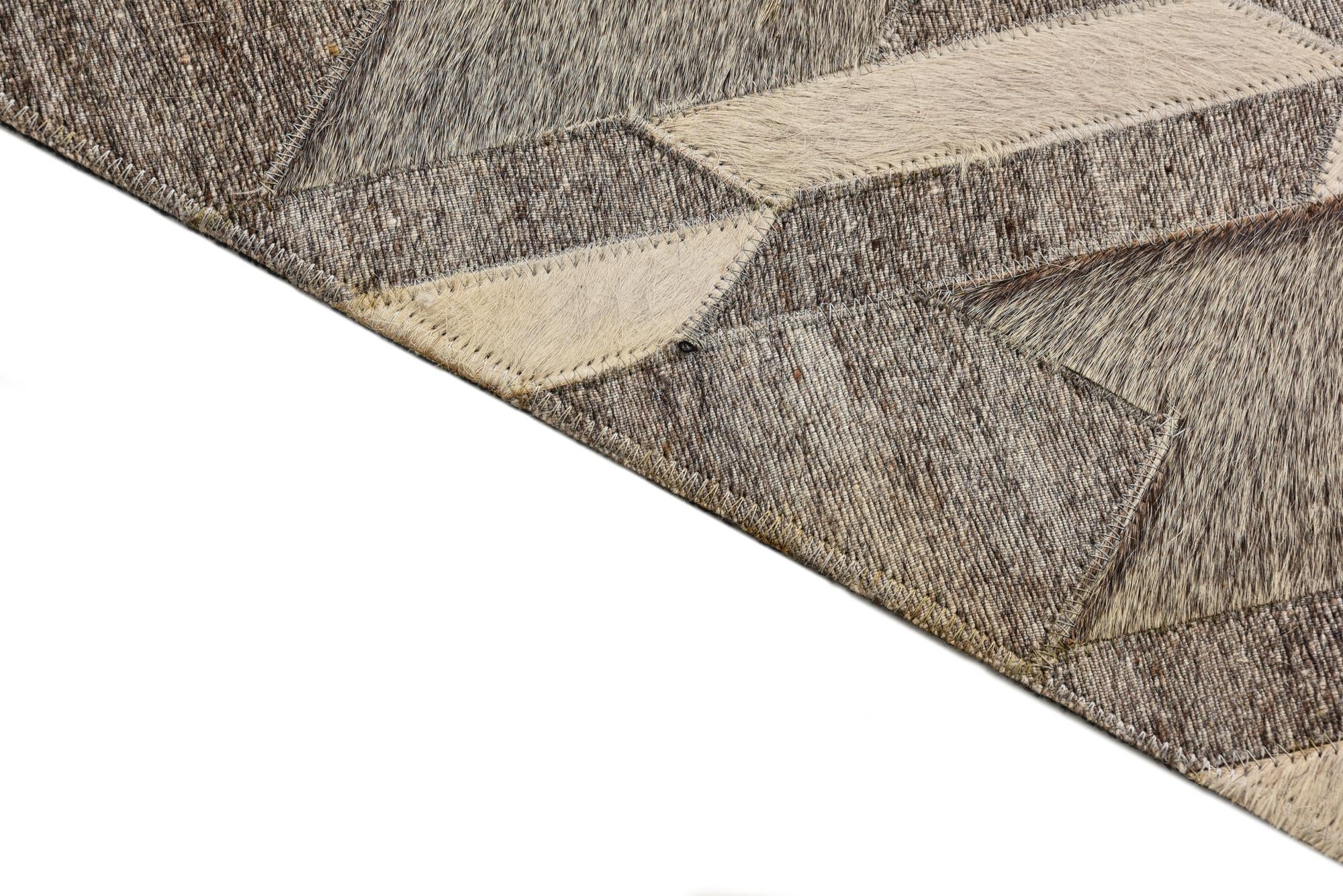 2' 1 x 3' 2 Cowhide Rug