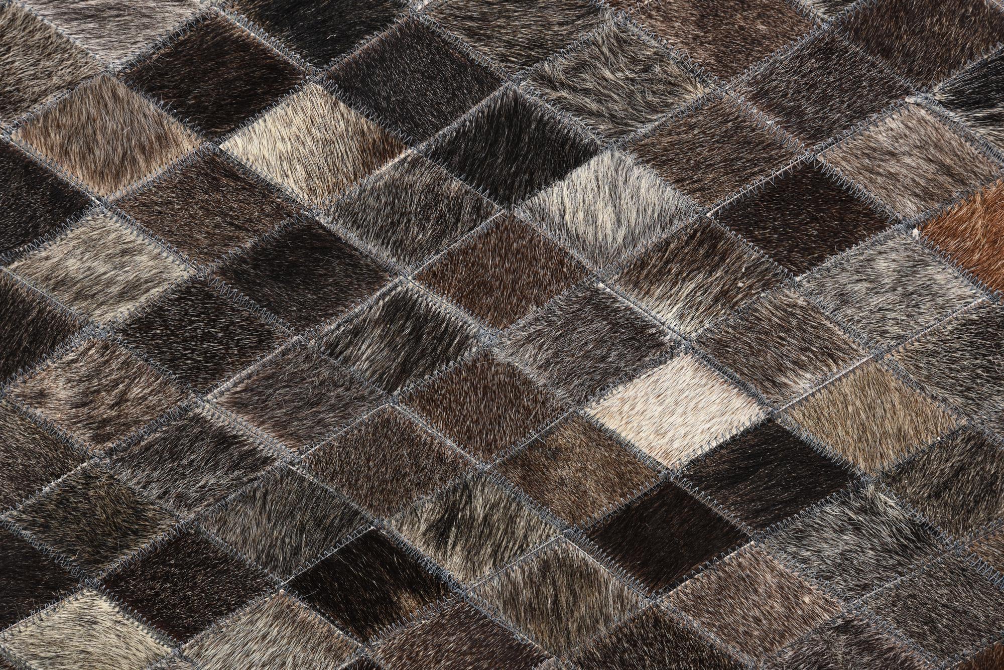 5' x 8' 1 Cowhide Rug
