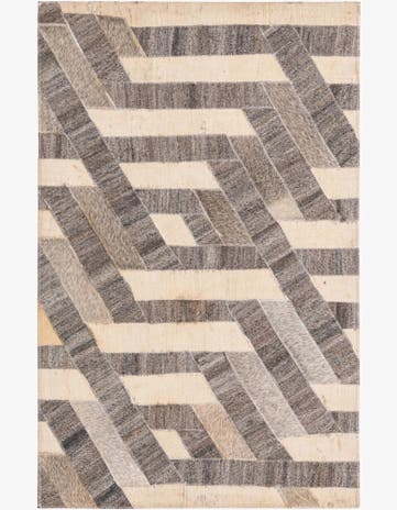 2' 1 x 3' 3 Cowhide Rug