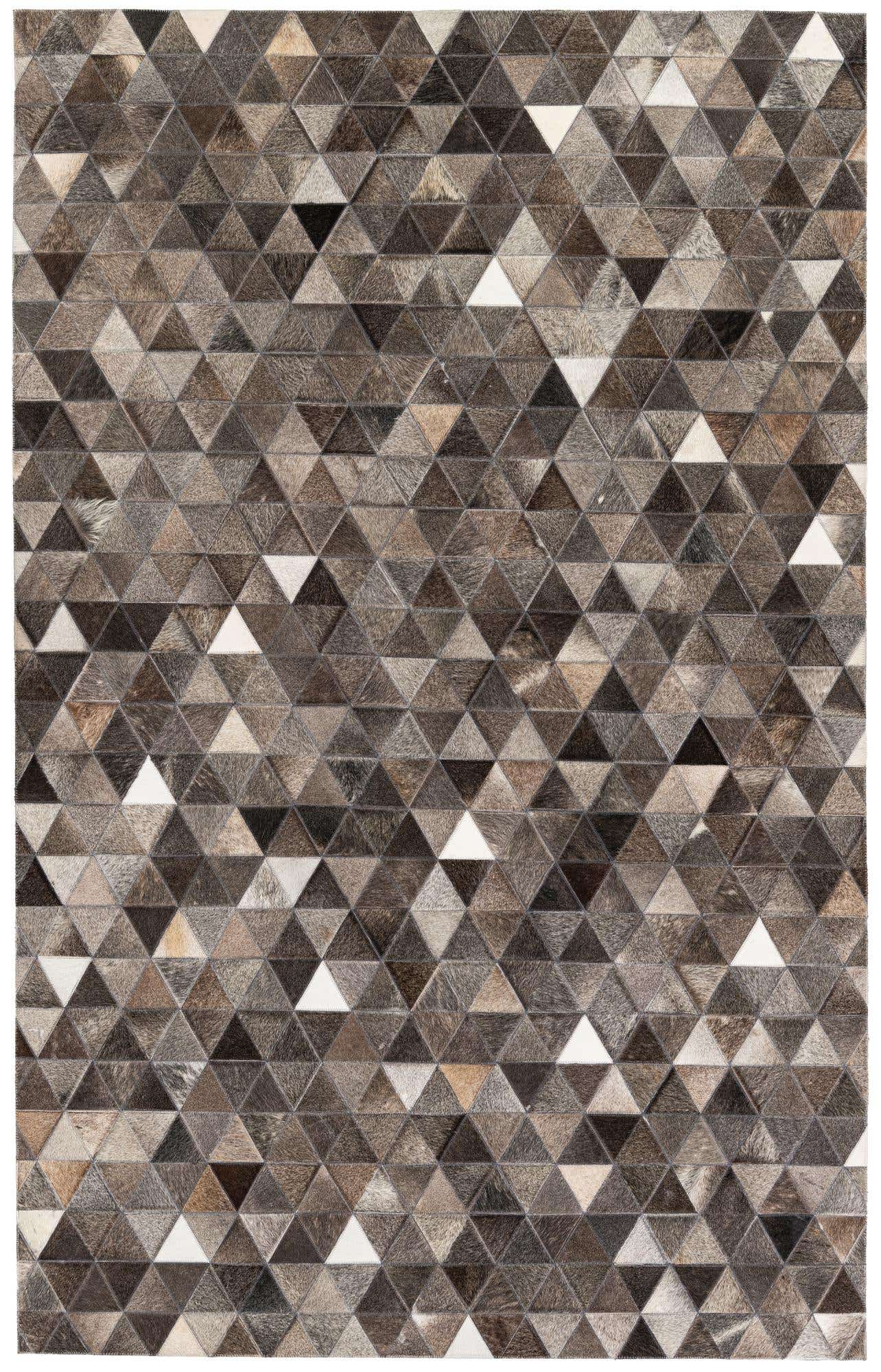 5' 1 x 8' 1 Cowhide Stocks Rug