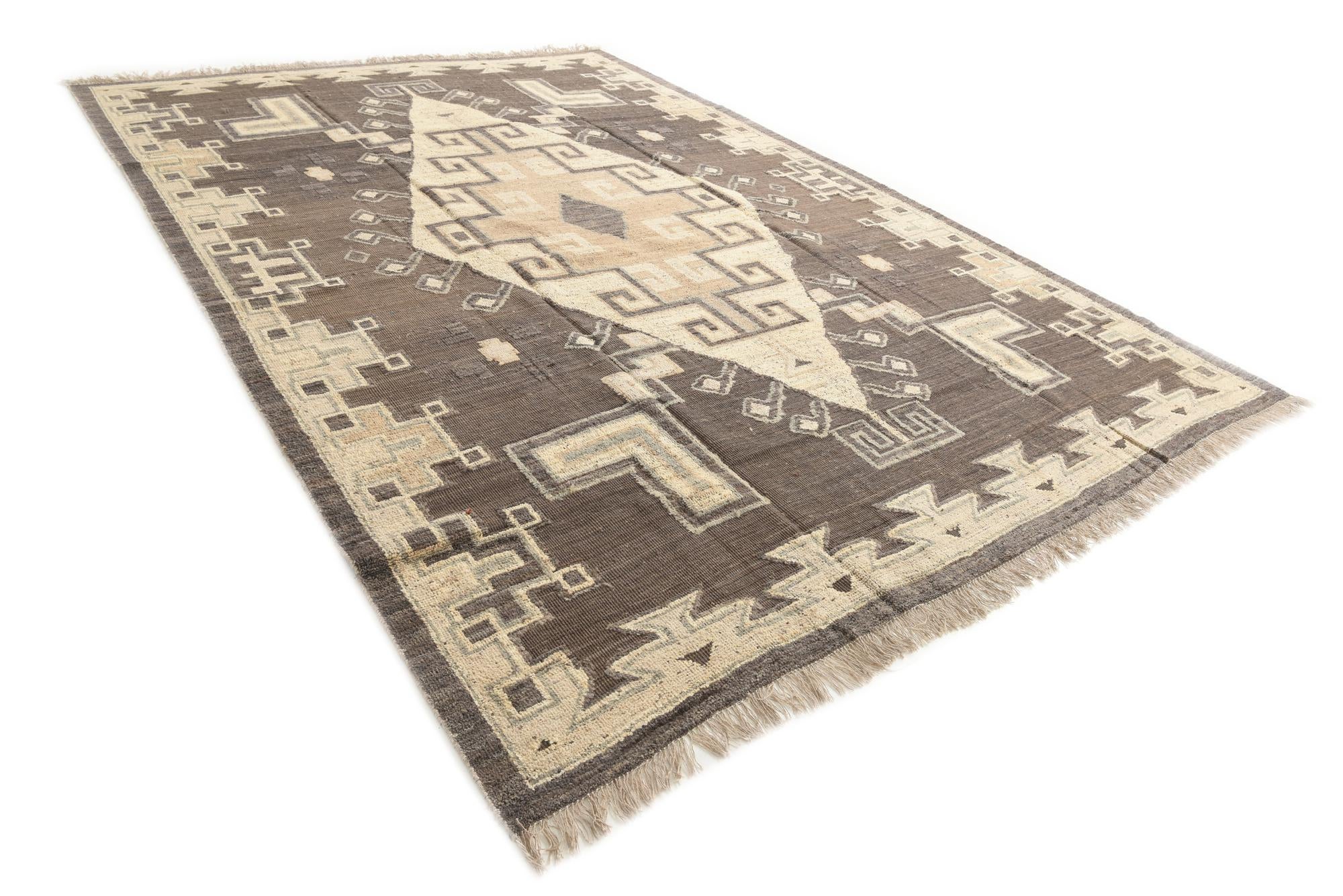 10' x 14' 2 Hand Knotted Darya Wool Rug