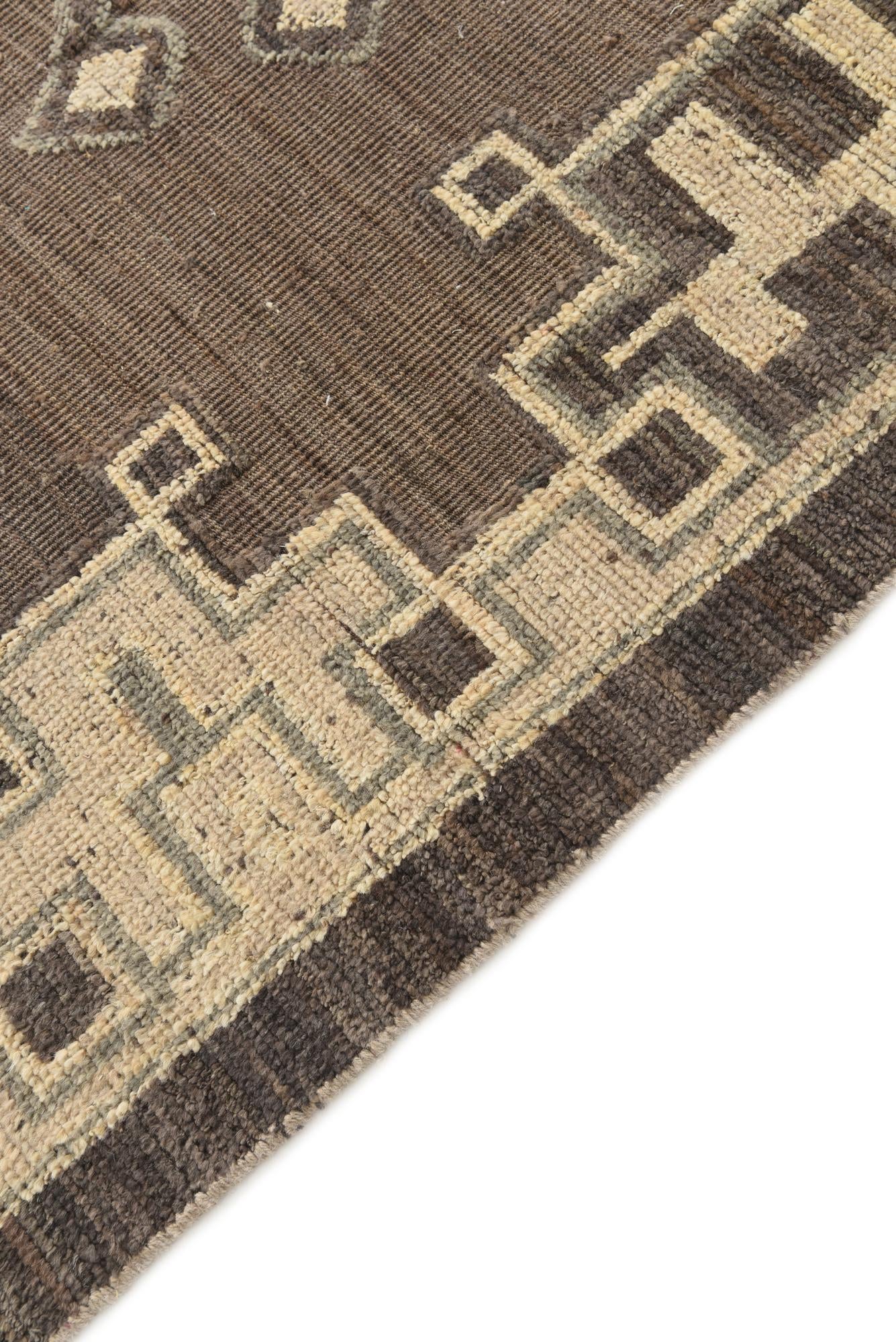10' x 14' 2 Hand Knotted Darya Wool Rug