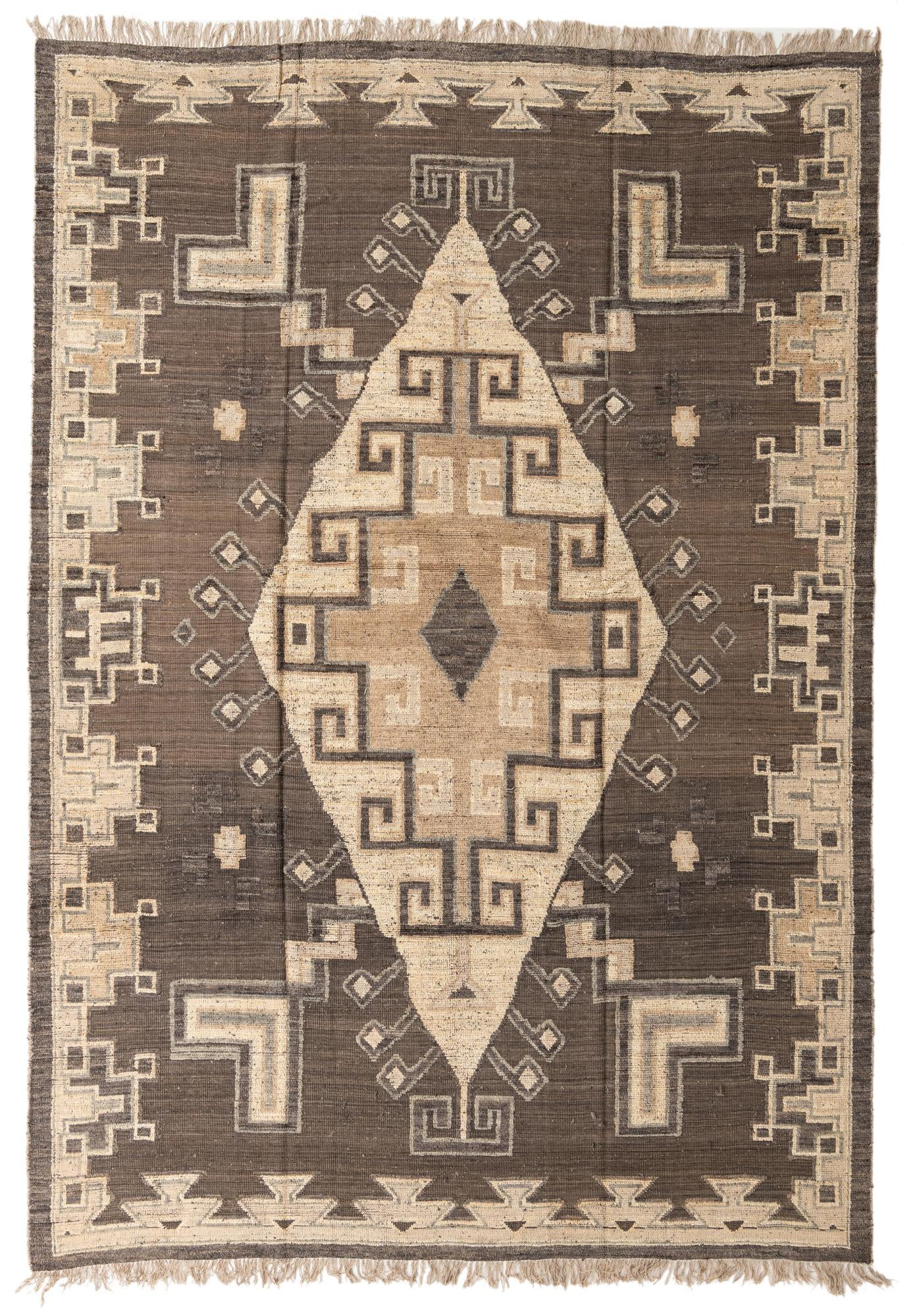 10' x 14' 2 Hand Knotted Darya Wool Rug