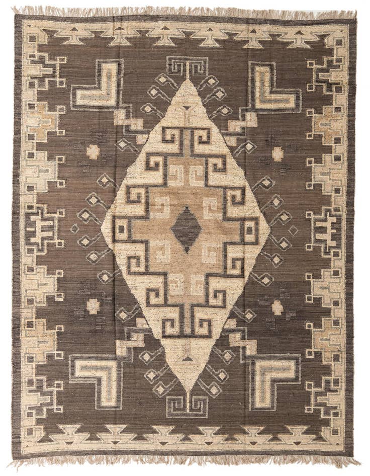 Detail image of 10' x 14' 2 Hand Knotted Darya Wool Rug