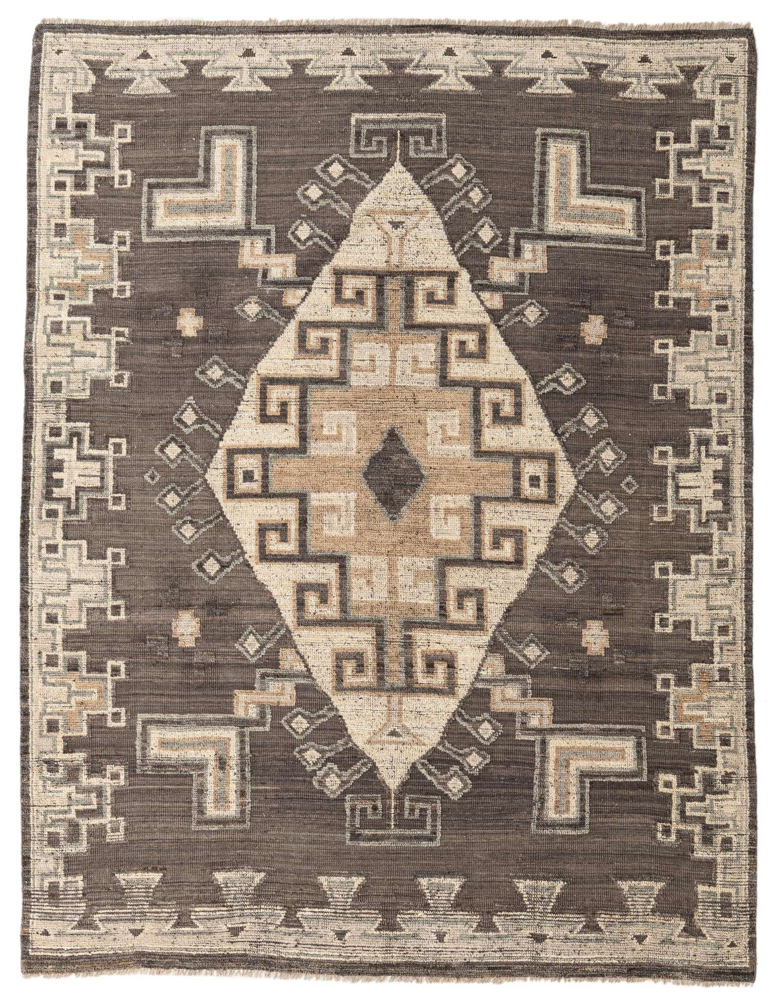 8' 1 x 10' 2 Hand Knotted Darya Wool Rug