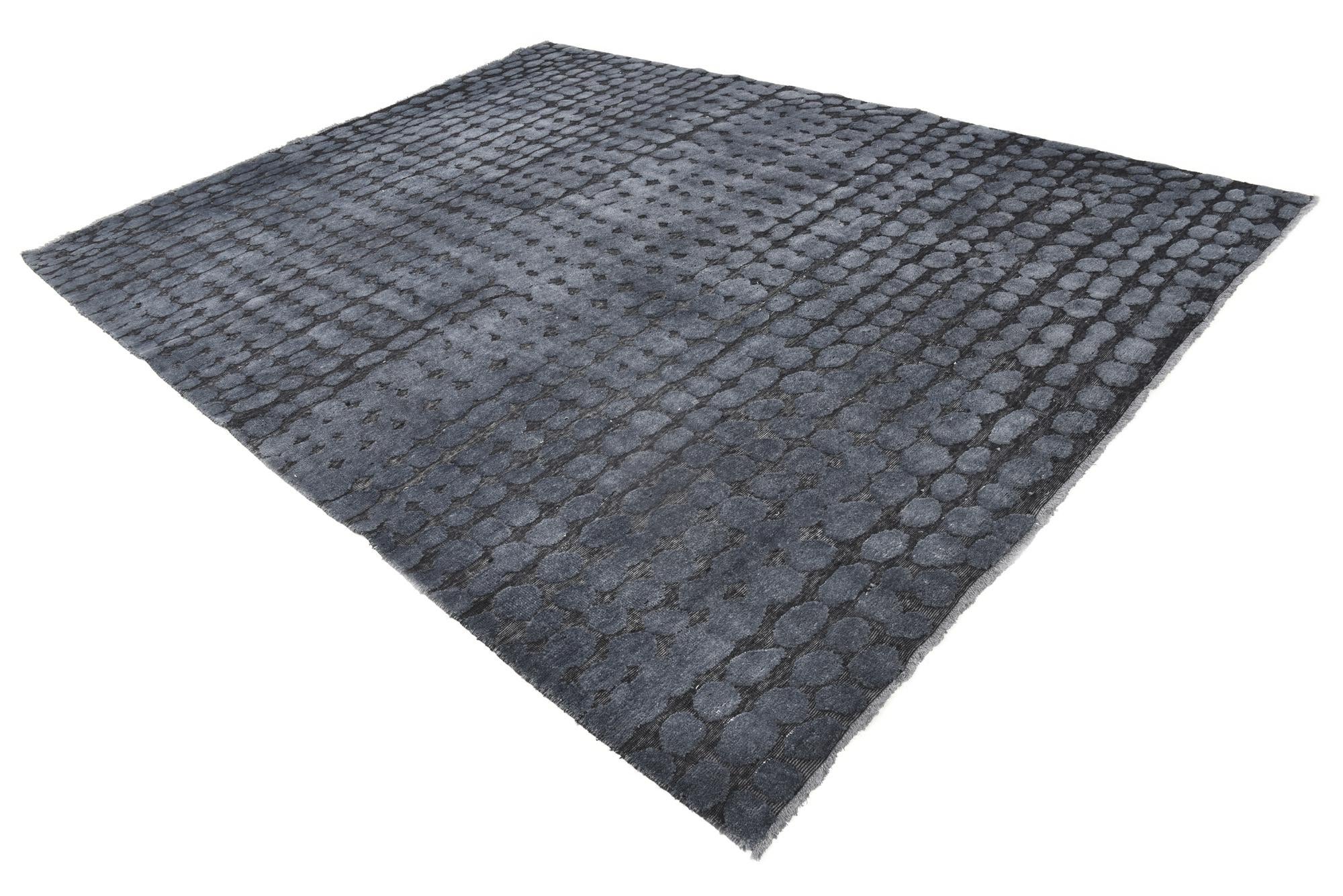 9' x 12' Hand Knotted Darya Wool Rug