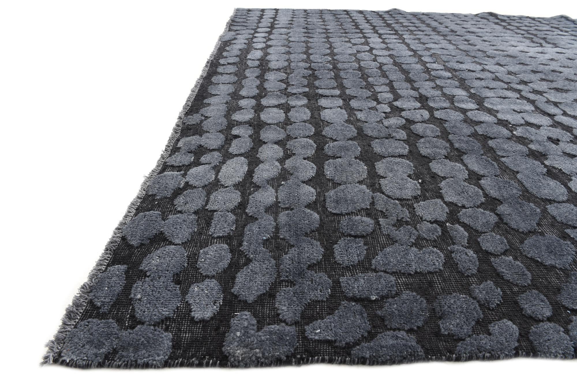 9' x 12' Hand Knotted Darya Wool Rug
