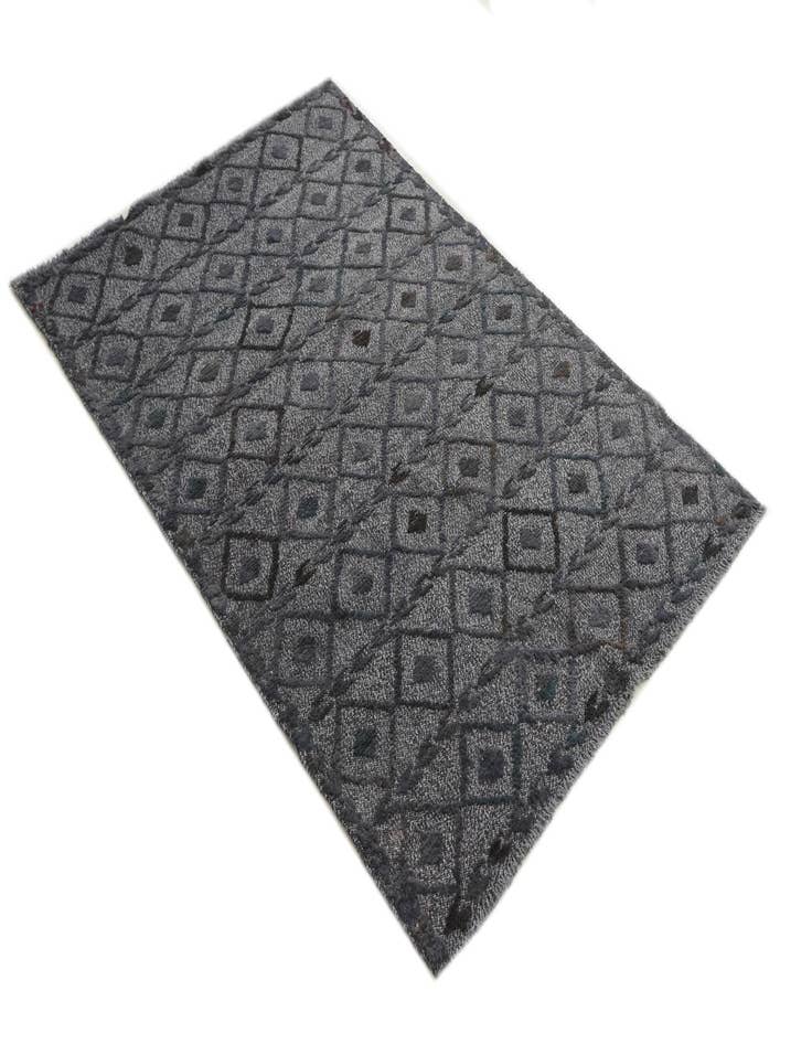 Detail image of 4' x 6'  Hand Knotted Darya Wool Rug