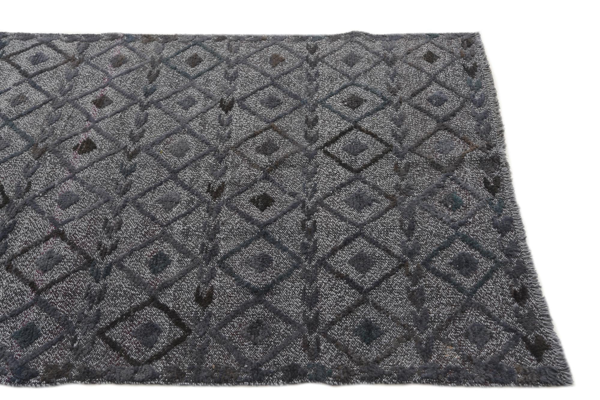 4' x 6' Hand Knotted Darya Wool Rug
