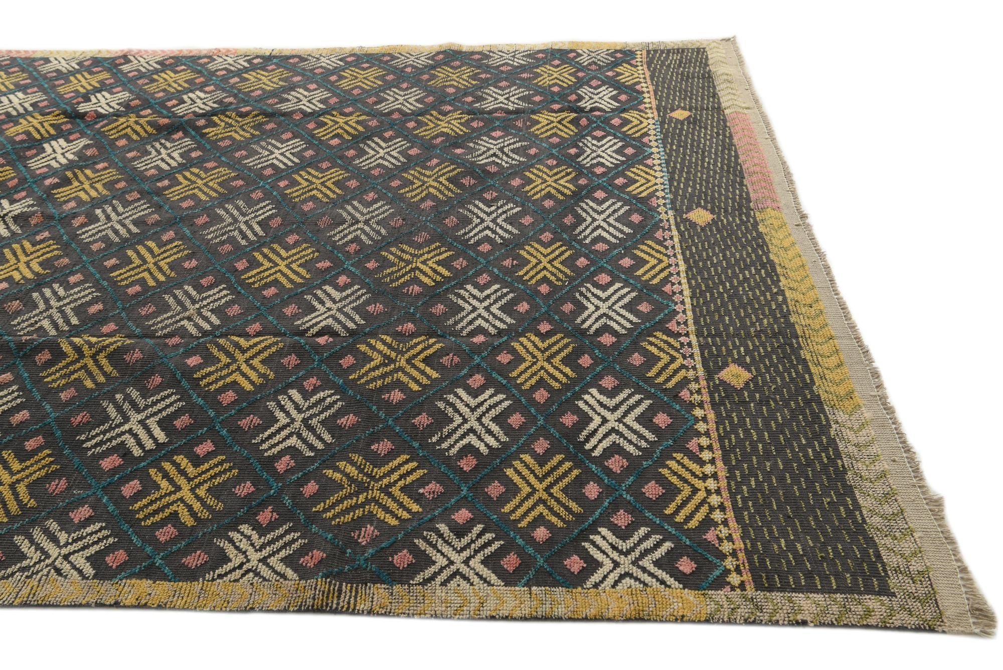 8' x 10' 8 Hand Knotted Darya Wool Rug