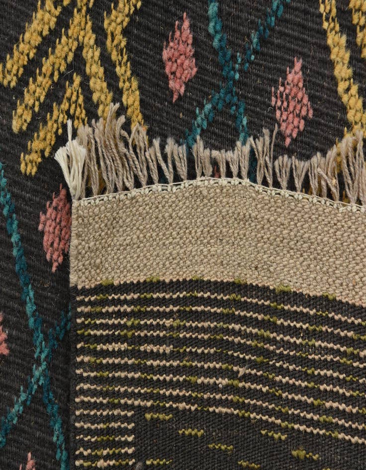 Detail image of 8' x 10' 8  Hand Knotted Darya Wool Rug