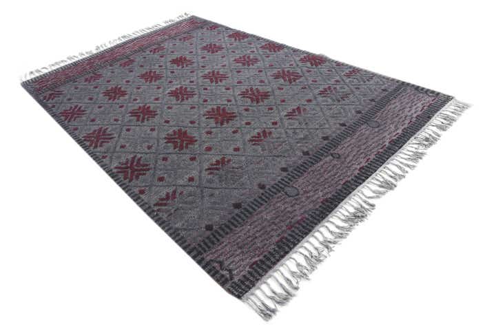 6' 6 x 9' 10 Hand Knotted Darya Wool Rug