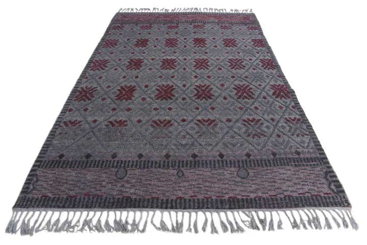 6' 6 x 9' 10 Hand Knotted Darya Wool Rug