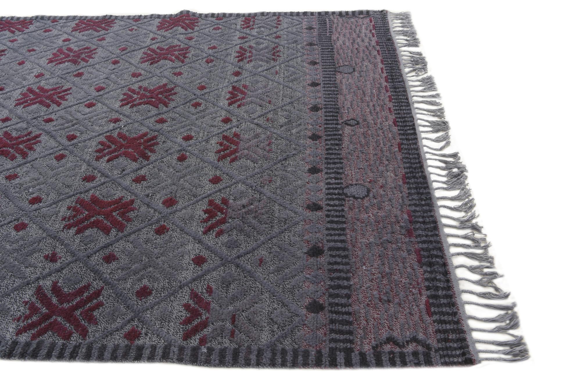 6' 6 x 9' 10 Hand Knotted Darya Wool Rug