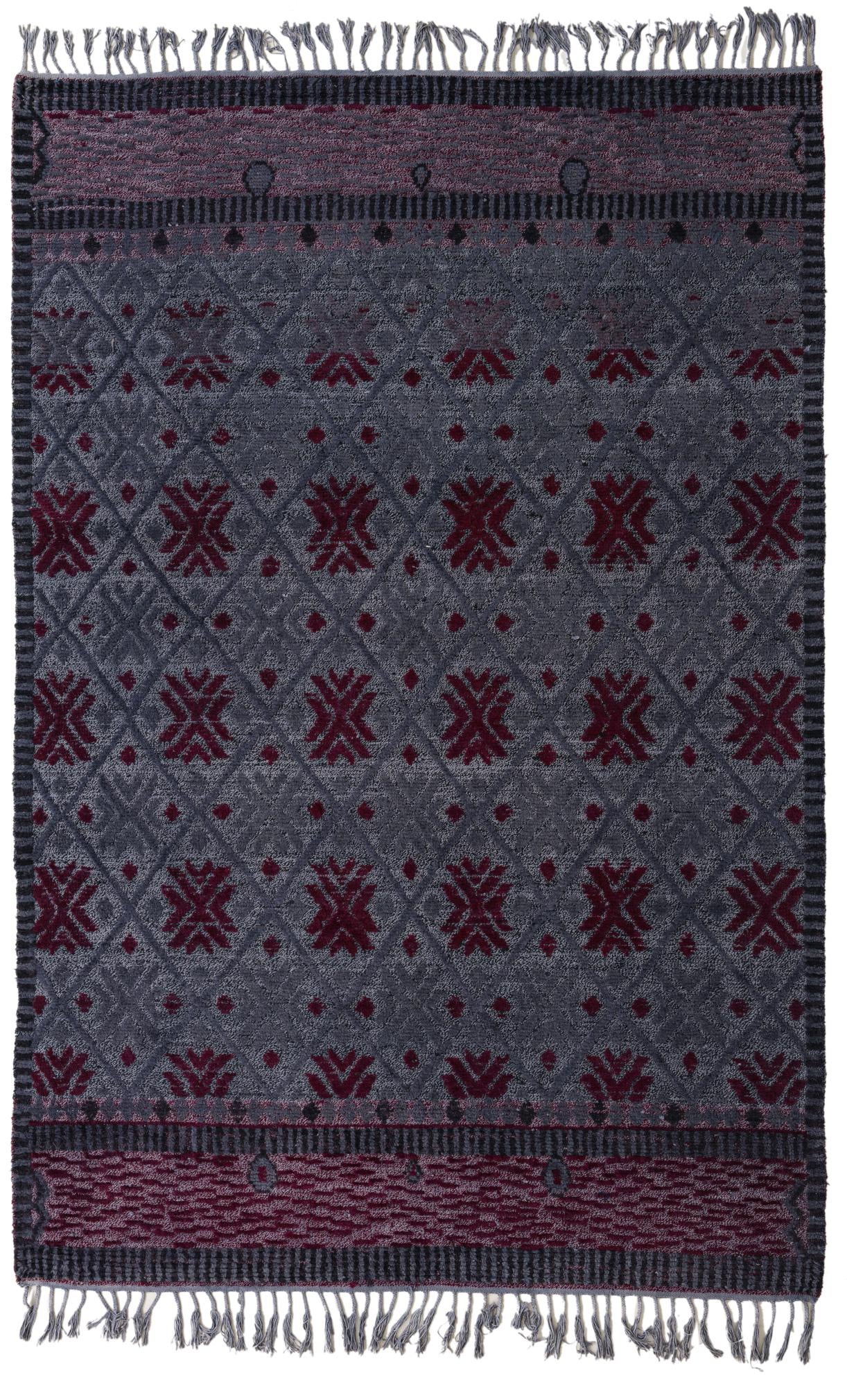 6' 6 x 9' 10 Hand Knotted Darya Wool Rug