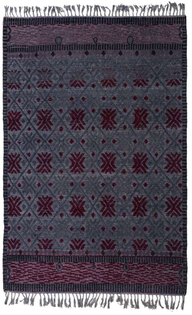 6' 6 x 9' 10 Hand Knotted Darya Wool Rug