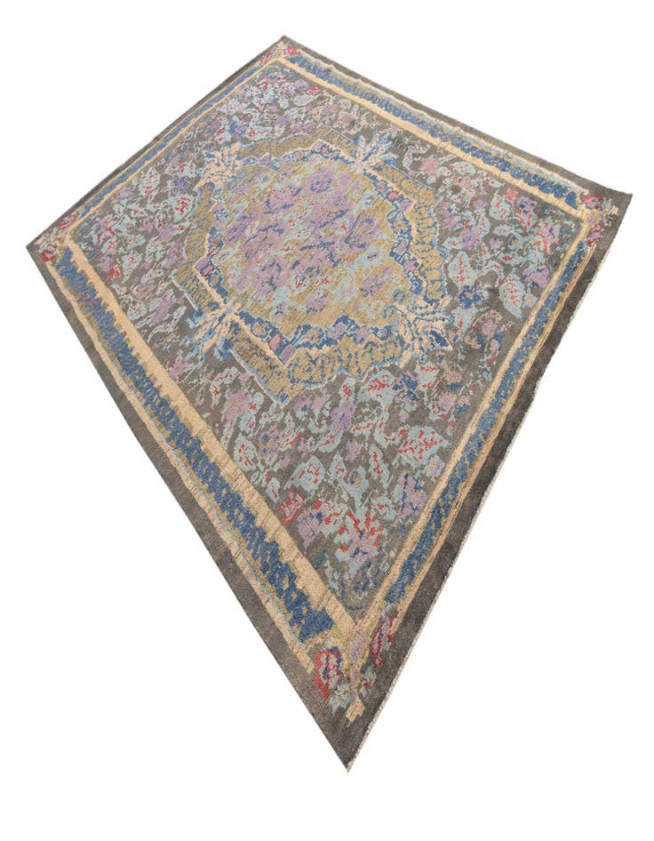 Detail image of 8' x 10' 2 Hand Knotted Darya Rug