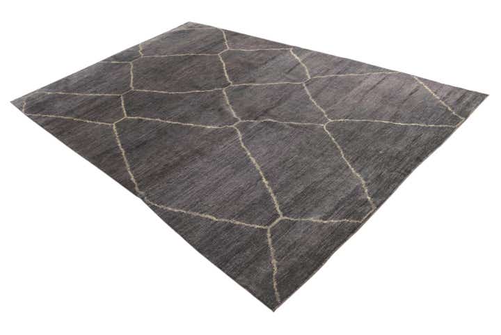 6' 8 x 9' 10 Hand Knotted Darya Wool Rug