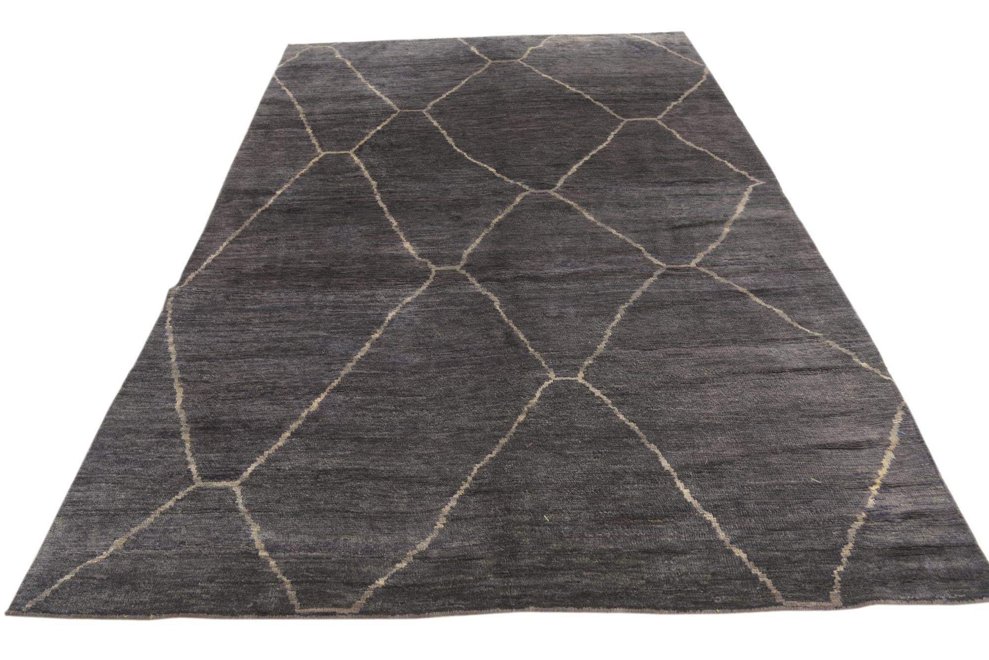 6' 8 x 9' 10 Hand Knotted Darya Wool Rug