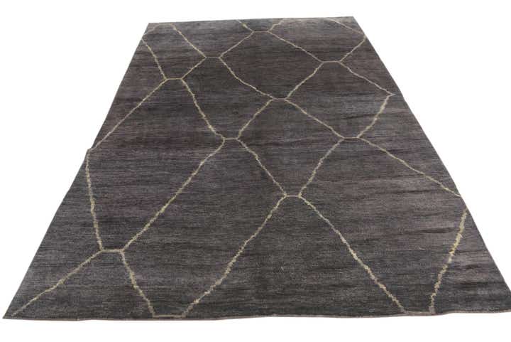 6' 8 x 9' 10 Hand Knotted Darya Wool Rug