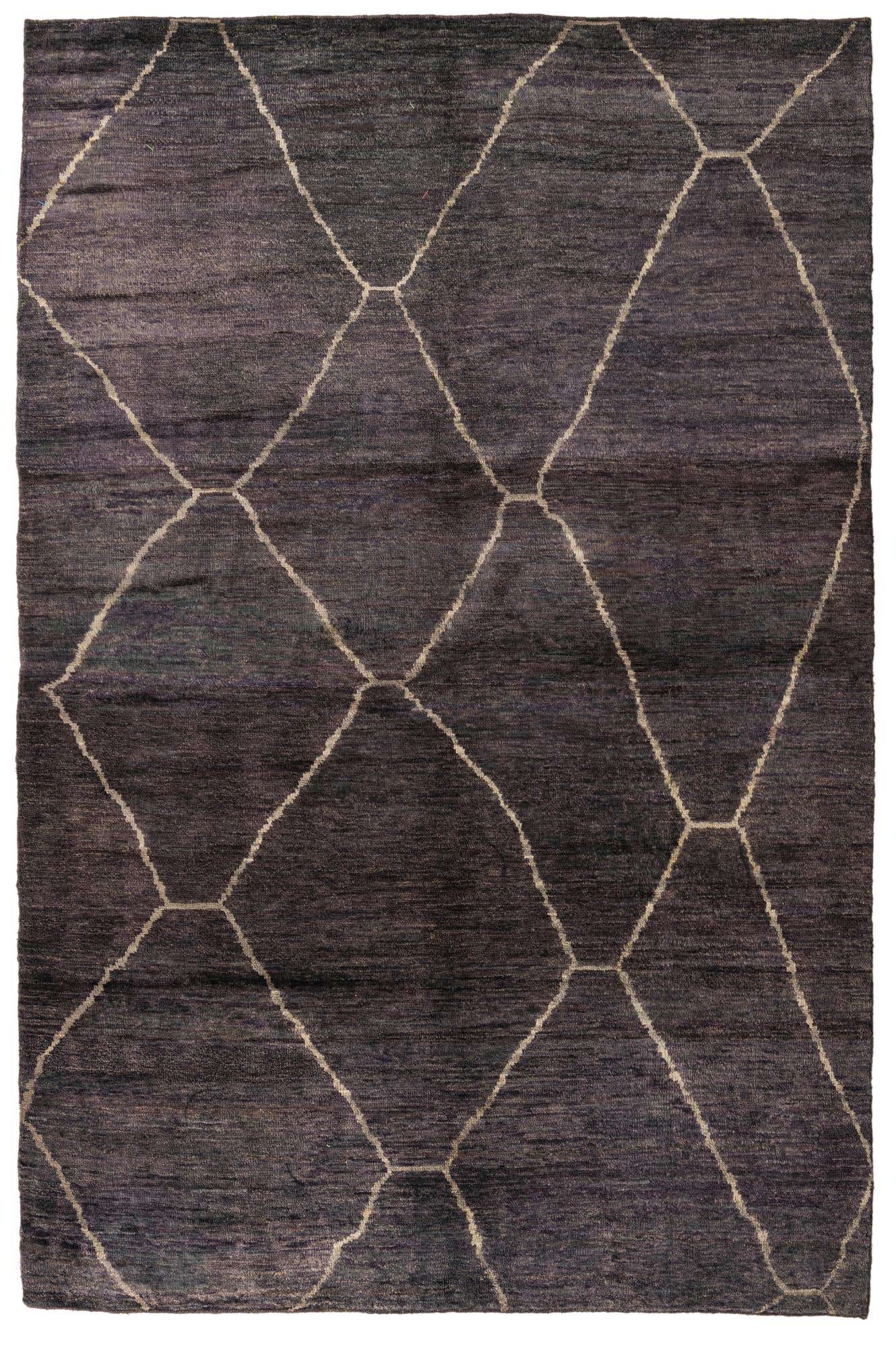 6' 8 x 9' 10 Hand Knotted Darya Wool Rug