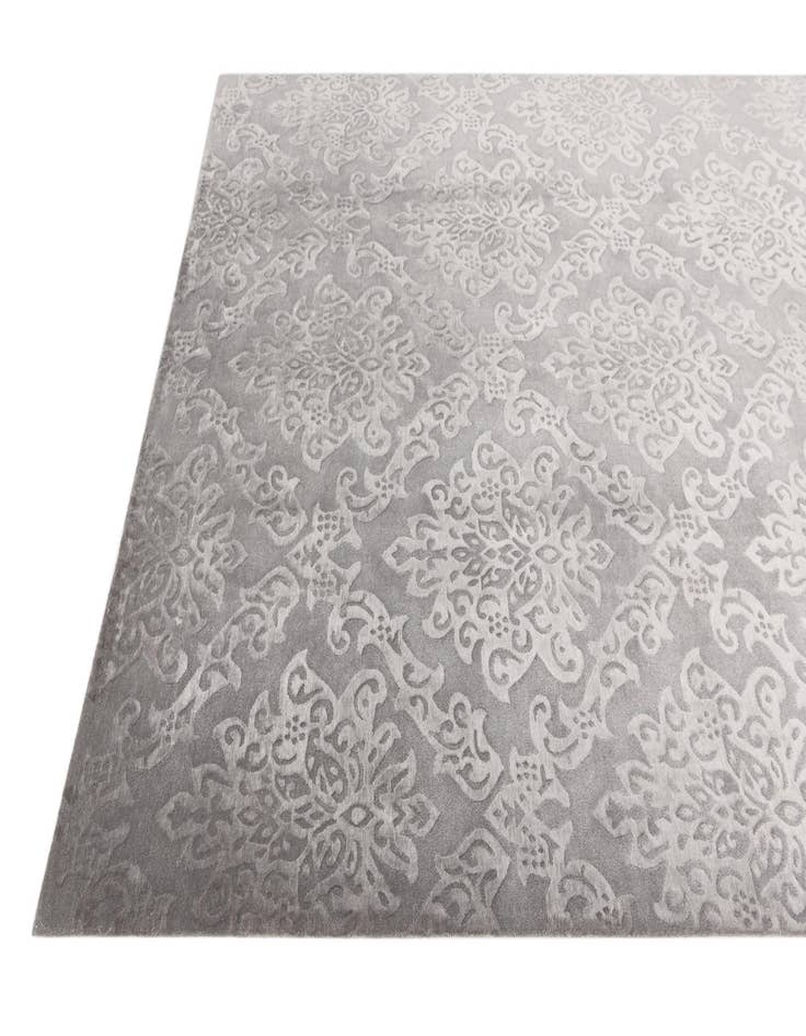 Detail image of 6' 9 x 9' 10  Hand Knotted Darya Wool Rug