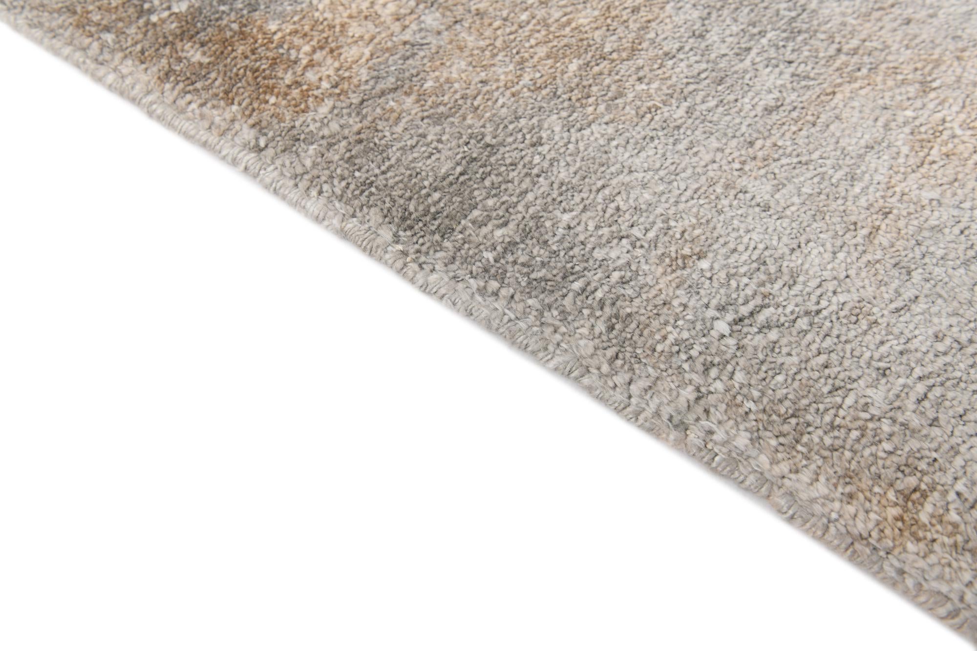 6' 3 x 9' 7 Hand Knotted Darya Wool Rug
