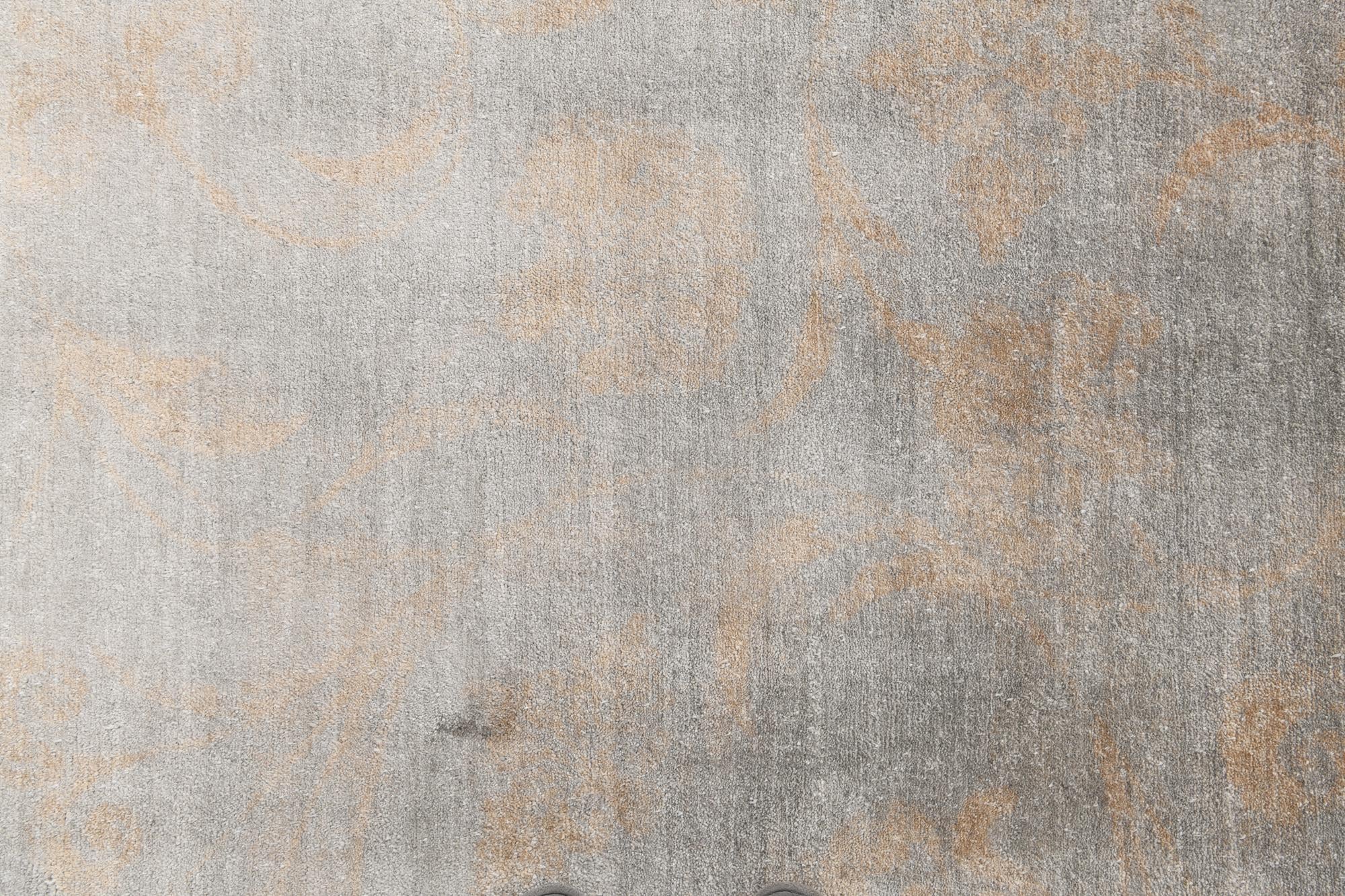 6' 3 x 9' 7 Hand Knotted Darya Wool Rug
